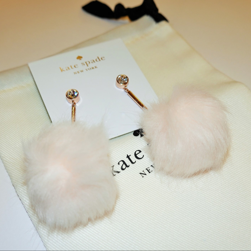 Kate Spade Flying Colors Pouf Earrings - Picture 4 of 6